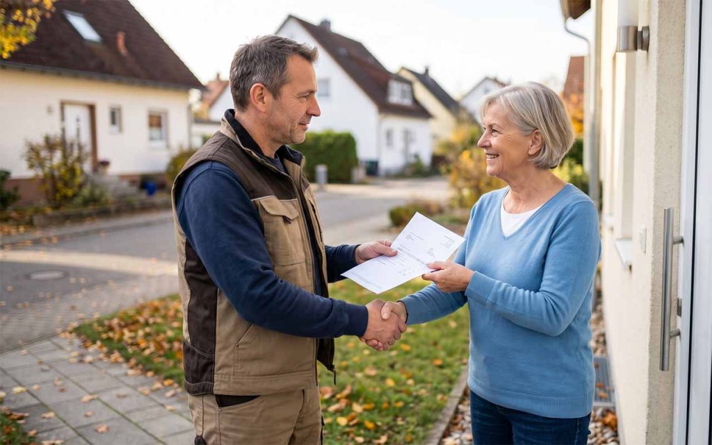 Wie schreibt man 2026 eine korrekte Rechnung an Privatpersonen (B2C) – ohne E-Rechnung?