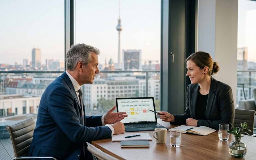 Wie lange müssen E-Rechnungen 2026 in Deutschland aufbewahrt werden – 8 oder 10 Jahre?