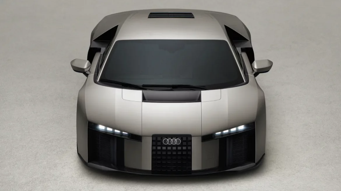 Audi präsentiert den neuen Nuvolari mit 1001 PS, Hybrid-V8, Carbon-Karosserie und Lamborghini-Technologie. Weltweit entstehen nur 499 Exemplare.