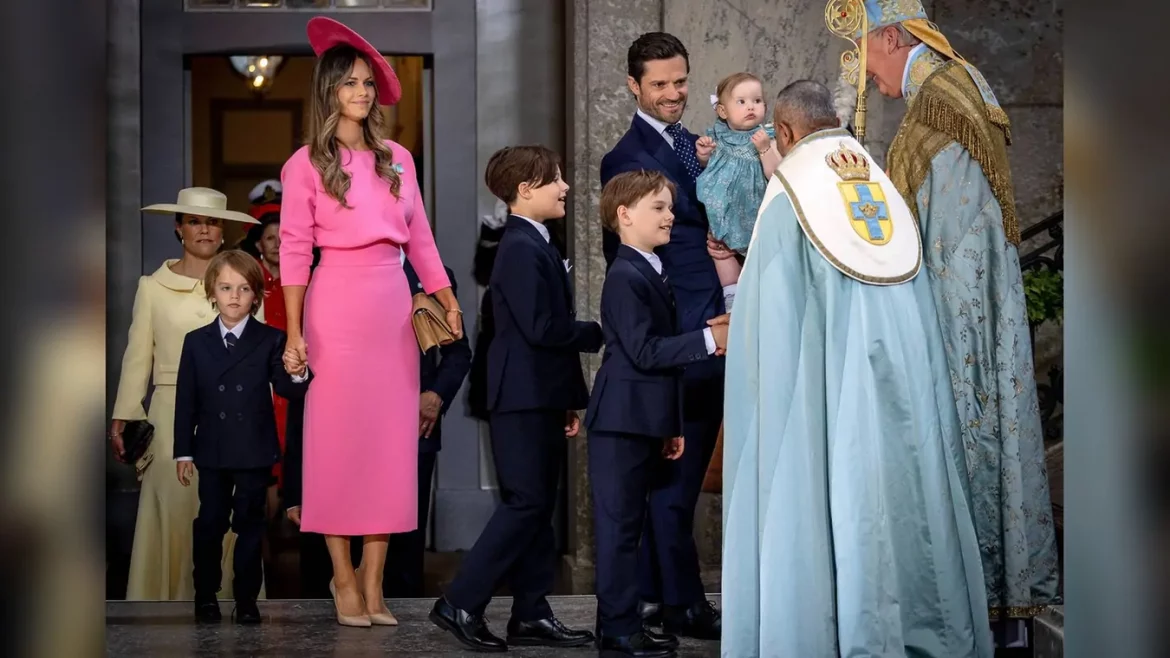 Prinzessin Ines stand bei den Feierlichkeiten zum 50. Hochzeitstag von König Carl XVI. Gustaf und Königin Silvia im Mittelpunkt der Aufmerksamkeit.