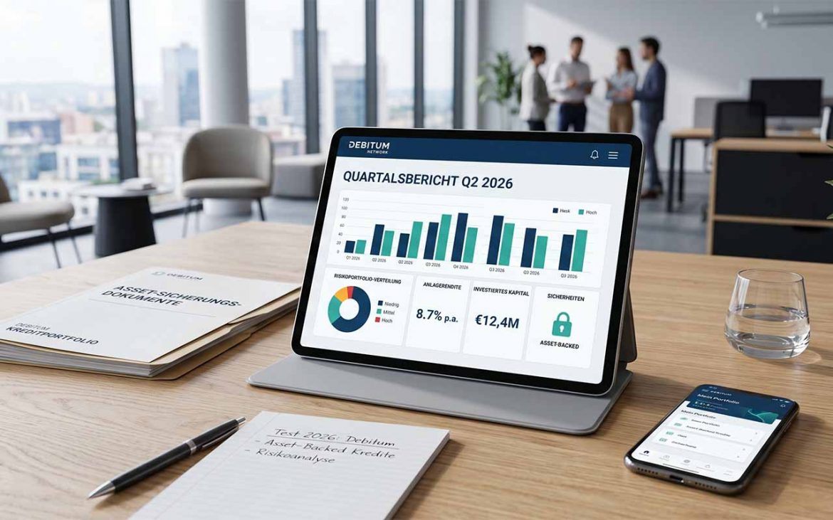 Debitum Erfahrungen 2026: Asset-Backed-Kredite, Quartalsberichte und das wahre Risikoprofil
