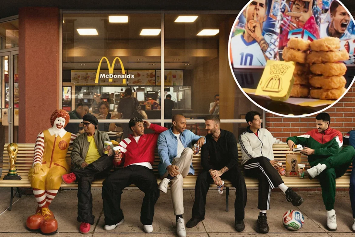 McDonald’s startet zur Fußball-WM 2026 neue Aktionsmenüs, Sammelbecher mit Fußballstars und bringt die beliebte Big-Mac-Sauce als Dip zurück.