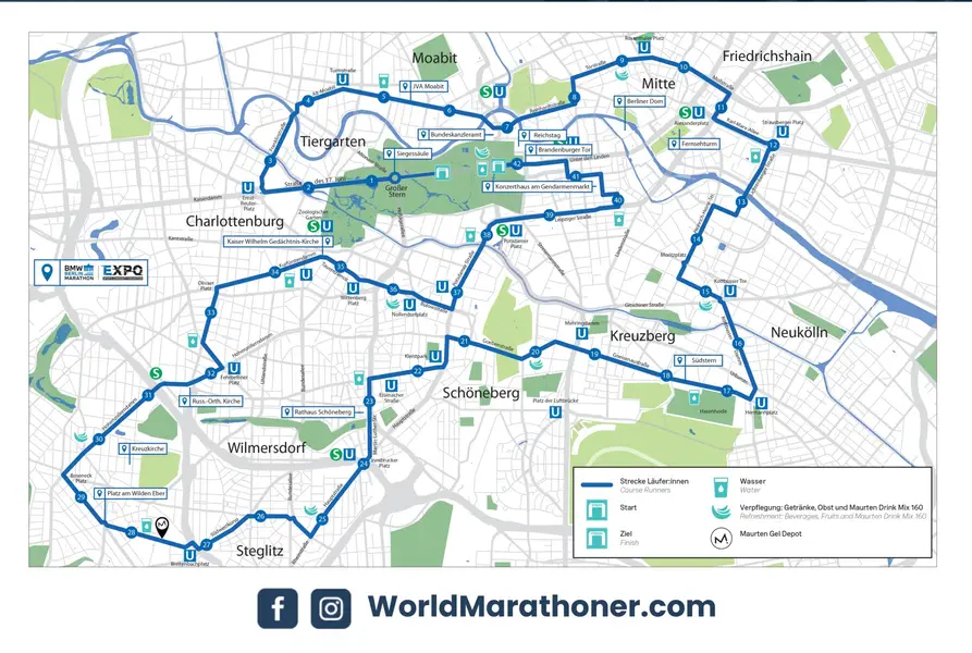 Berlin-Marathon 2026: Diese Straßen und Stadtteile sind am Wochenende betroffen